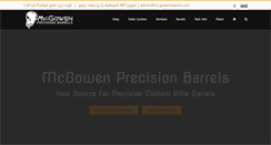 Desktop Screenshot of mcgowenbarrel.com